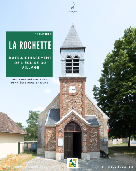 Rénovation intérieure de l’église de La Rochette (77)