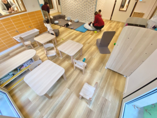 Peinture & sol dans la nouvelle crèche Les Petites Canailles à Boissise-le-Roi