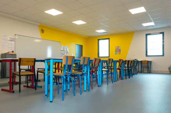 Mise en peinture & revêtement de sol à l'Institut Saint-André de Choisy-le-Roi !