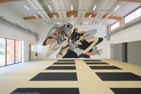 Réhabilitation et extension du Dojo Jean-Luc Rougé – Combs-la-Ville (77)