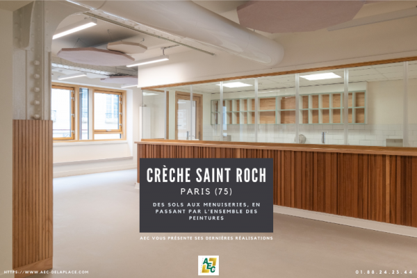 Rénovation de la Crèche Saint-Roch – Paris 1er