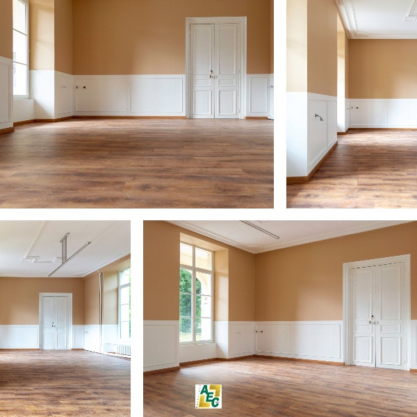 Peinture et Parquet Stratifié à l'ENSP de Cannes-Écluse (77), projet signé AEC !