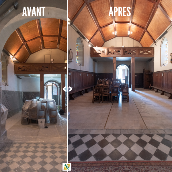 Rénovation intérieure de l’église de La Rochette (77)