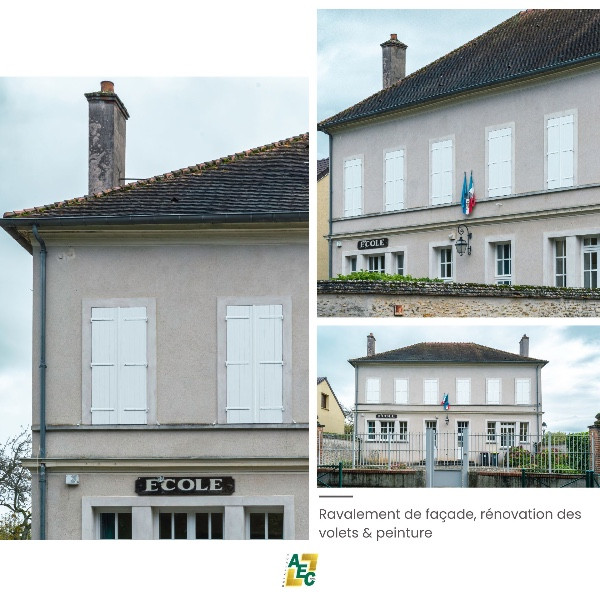 Travaux de rénovation, ravalement - sol & peinture à  Saint-Méry (77) !