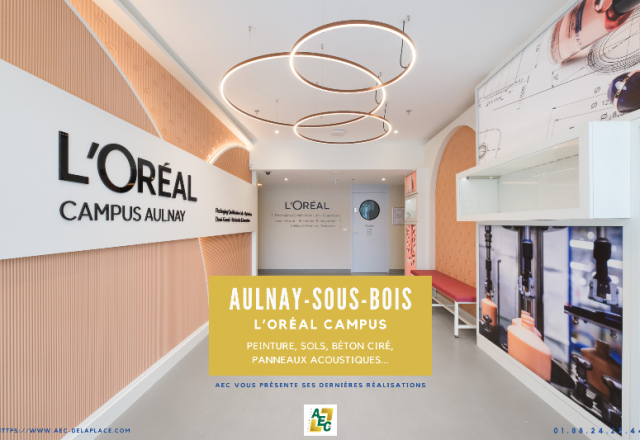 Rénovation et extension de bureaux au sein du L’Oréal Campus – Aulnay-sous-Bois (93)