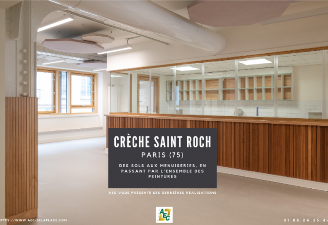 Rénovation de la Crèche Saint-Roch – Paris 1er