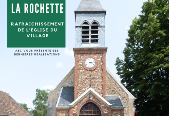 Rénovation intérieure de l’église de La Rochette (77)